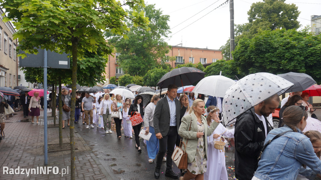 Boże Ciało w parafii Trójcy Świętej w Radzyniu