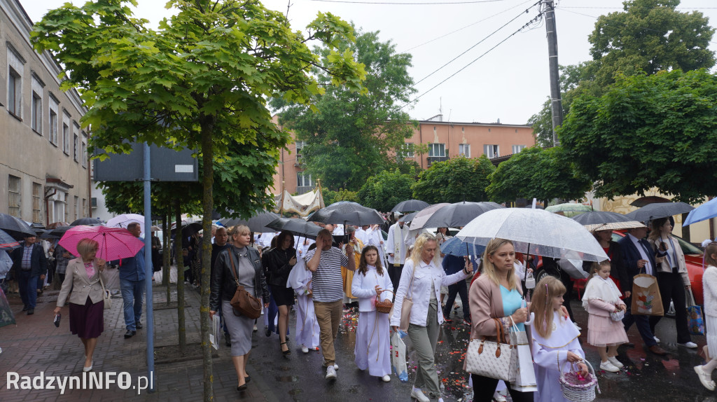 Boże Ciało w parafii Trójcy Świętej w Radzyniu