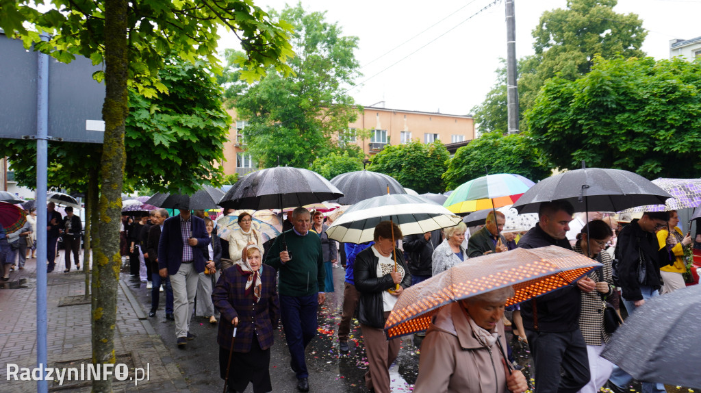 Boże Ciało w parafii Trójcy Świętej w Radzyniu