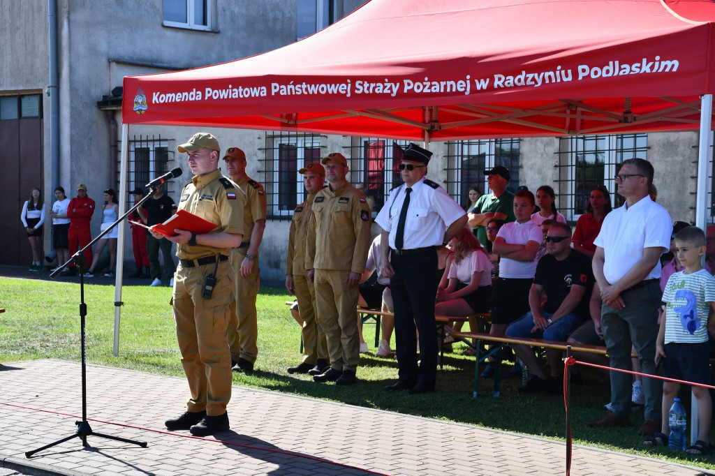 Gminne zawody sportowo-pożarnicze