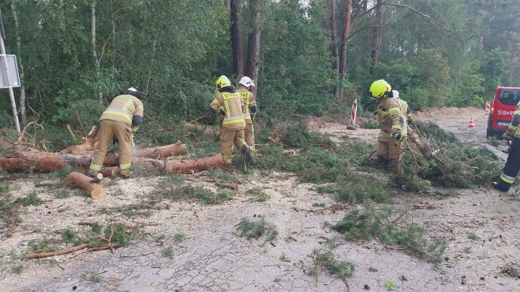 Burze i wichury w powiecie radzyńskim
