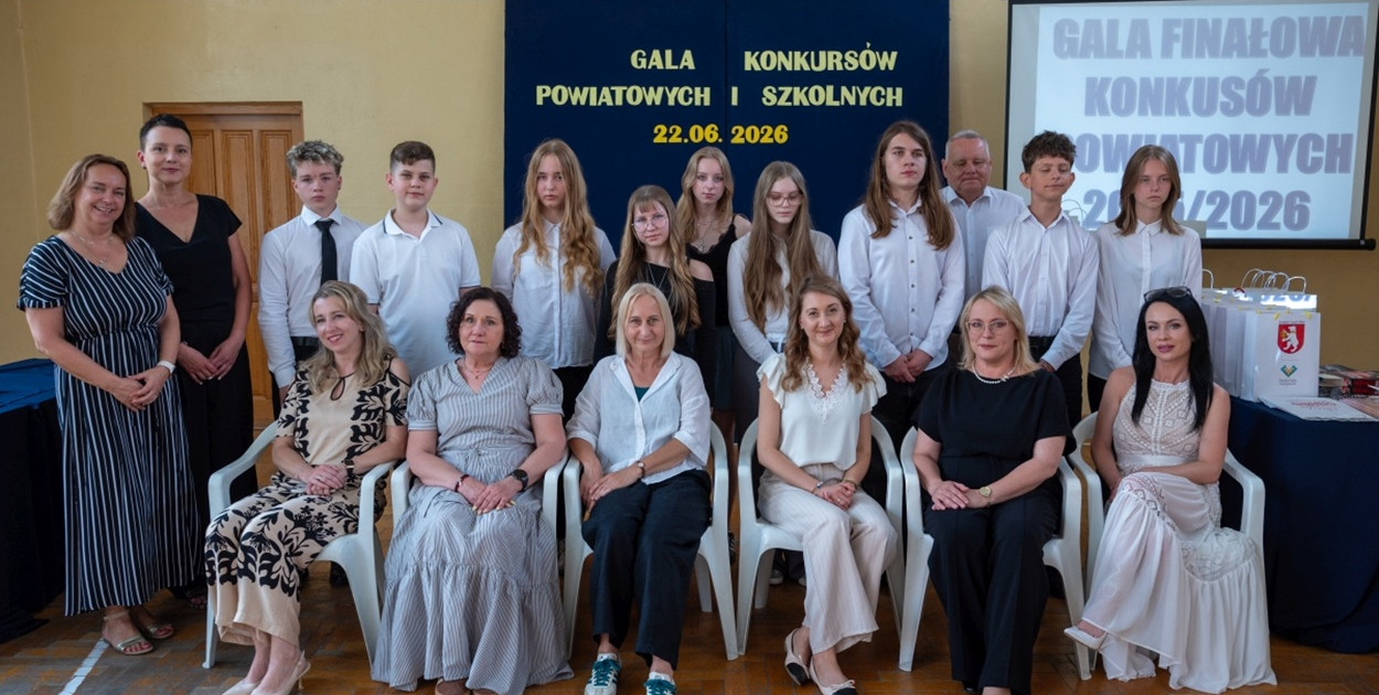 Gala konkursów powiatowych w I LO