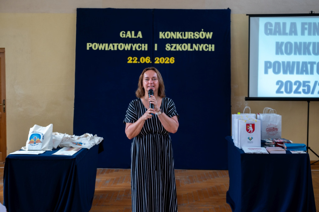Gala konkursów powiatowych w I LO
