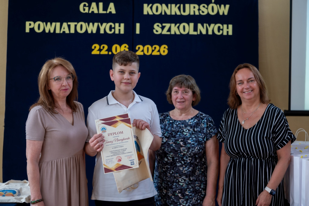 Gala konkursów powiatowych w I LO