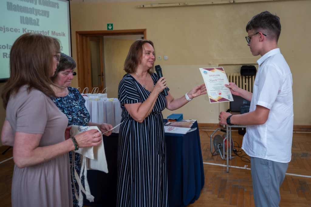 Gala konkursów powiatowych w I LO
