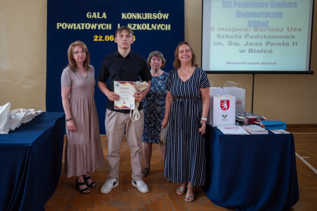 Gala konkursów powiatowych w I LO