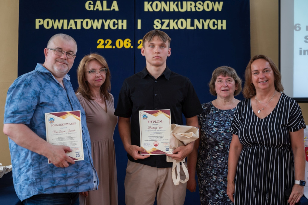 Gala konkursów powiatowych w I LO