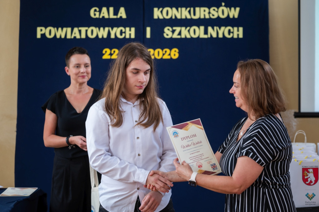 Gala konkursów powiatowych w I LO