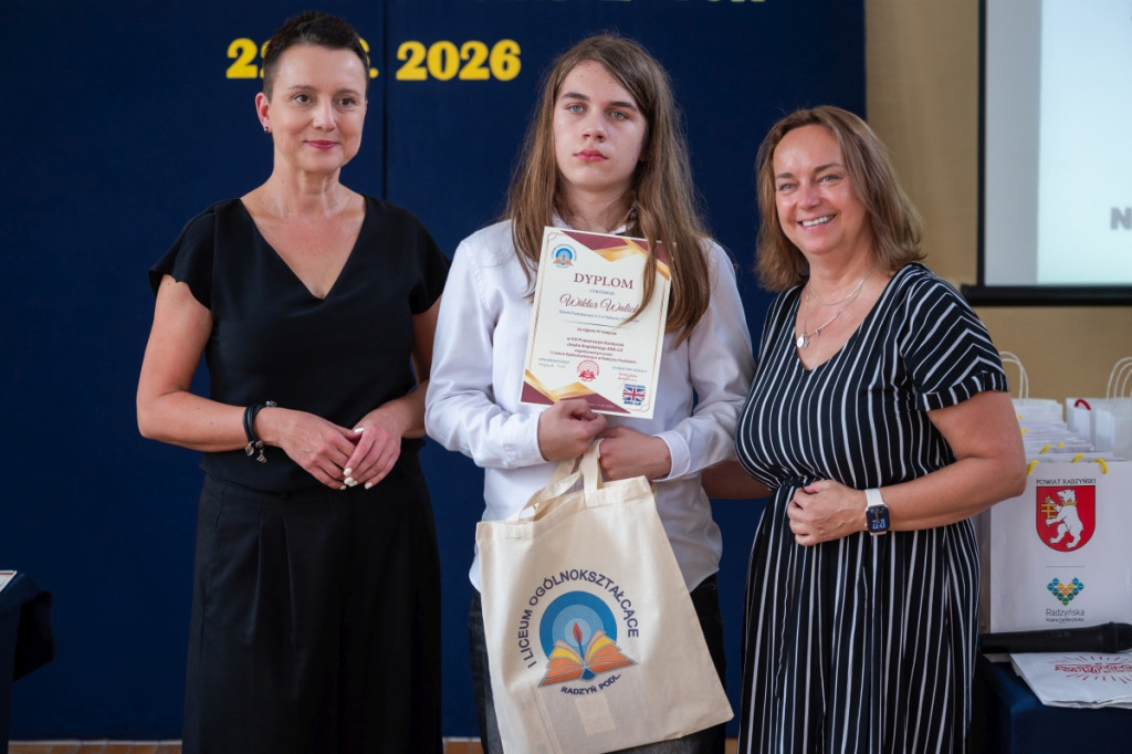 Gala konkursów powiatowych w I LO