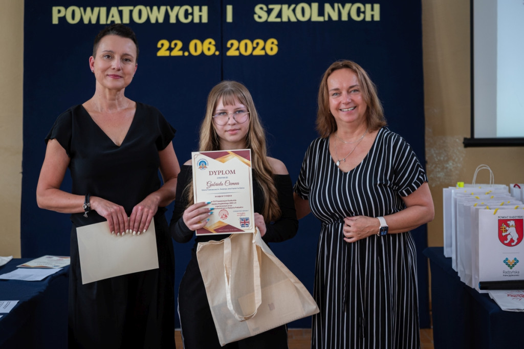 Gala konkursów powiatowych w I LO