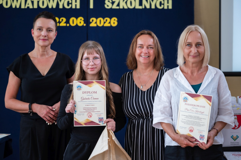 Gala konkursów powiatowych w I LO