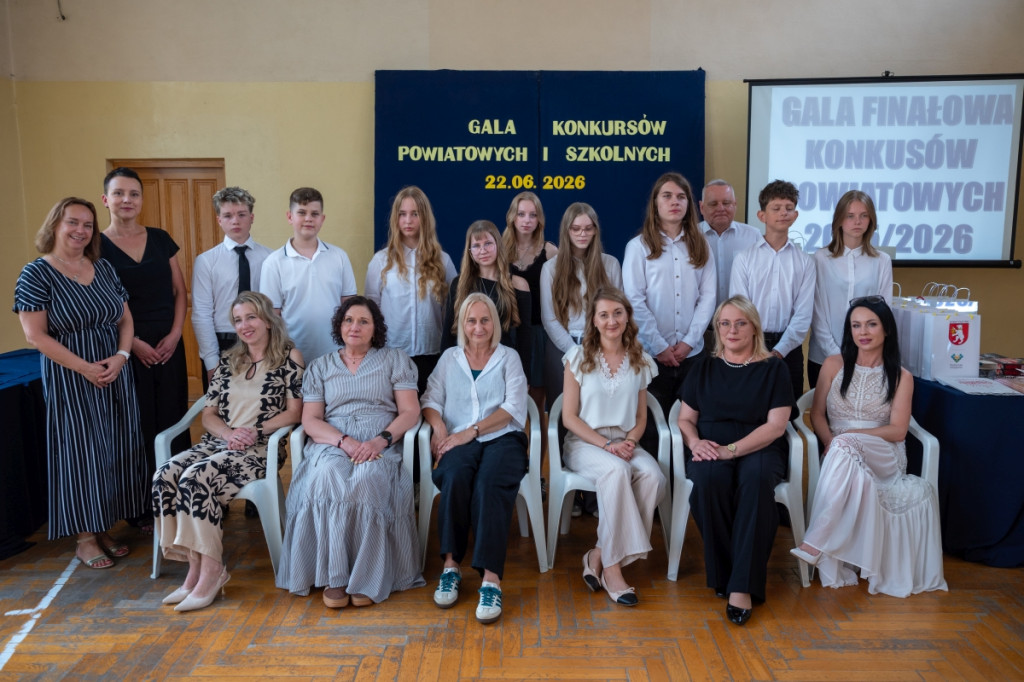 Gala konkursów powiatowych w I LO