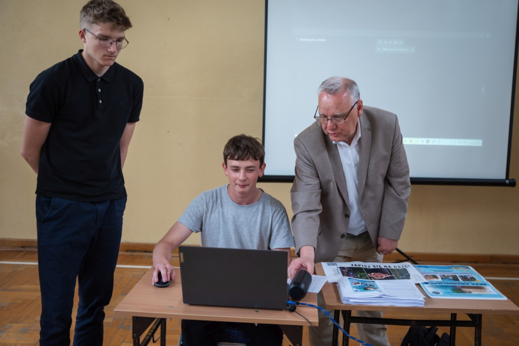 Spotkanie promujące ruch oazowy w I LO