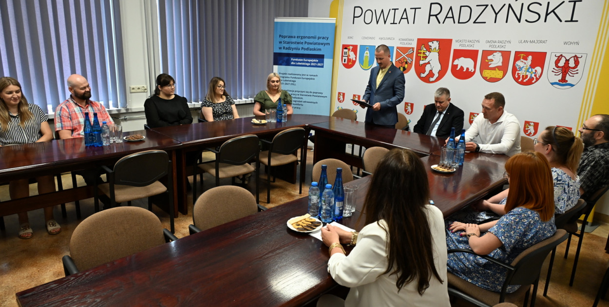 Konferencja w Starostwie podsumowująca projekt
