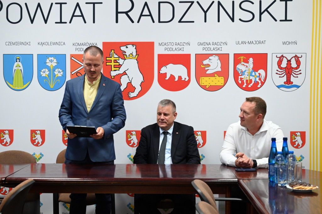 Konferencja w Starostwie podsumowująca projekt