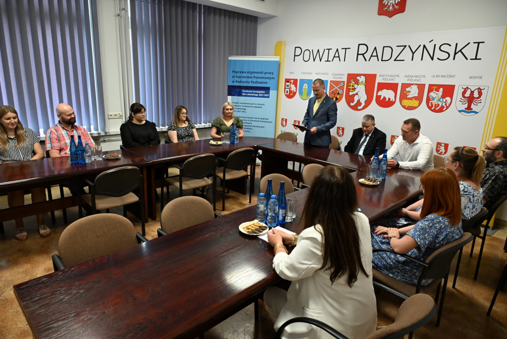 Konferencja w Starostwie podsumowująca projekt