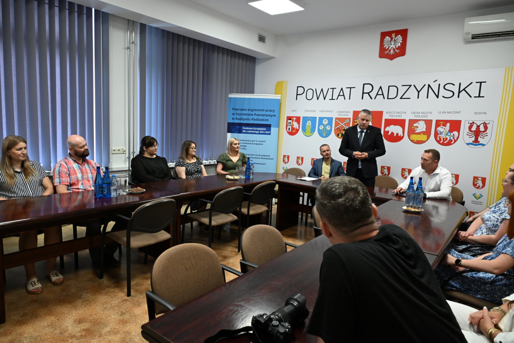 Konferencja w Starostwie podsumowująca projekt