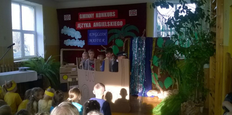 Gminny Konkurs Języka Angielskiego ENGLISH MASTER w Tchórzewie