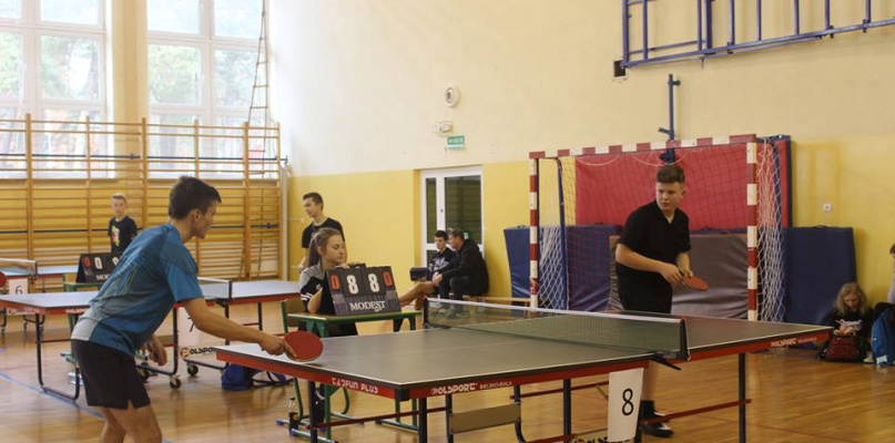 Mistrzostwa rejonu bialskopodlaskiego w indywidualnym tenisie stołowym