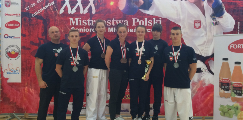 Medale Mistrzostw Polski Seniorów dla RSC Taekwon-do!!!