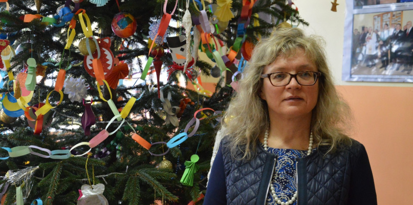 Szkołę zalało, stołówka działa - rozmowa z dyrektor SP I