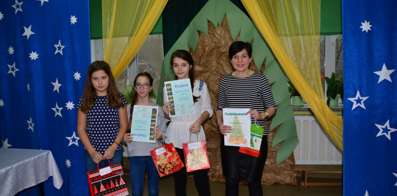 Uczennice SP I nagrodzone