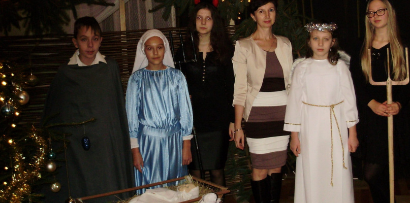 Opłatek w SP w Paszkach Dużych