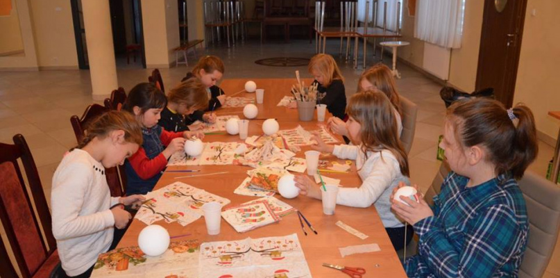 Świąteczne zajęcia rękodzieła artystycznego