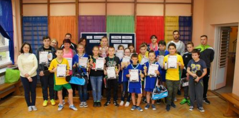 Powiatowy Turniej Tenisa Stołowego - Lisiowólka