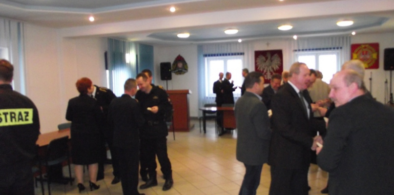 Spotkanie opłatkowe strażaków