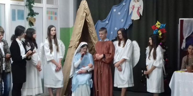 Jasełka w Oddziale Przedszkolnym i SP