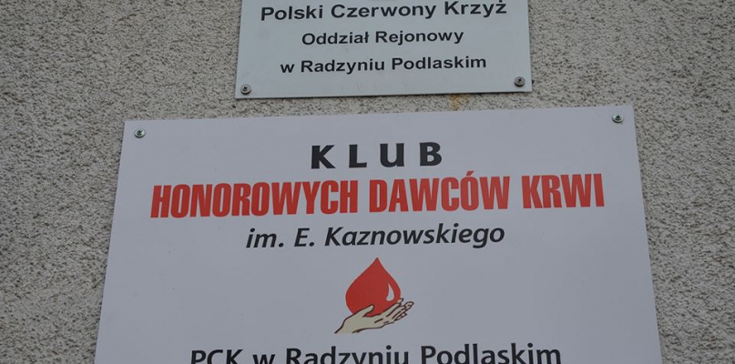 Zbliża się jubileusz 45-lecia klubu honorowych krwiodawców