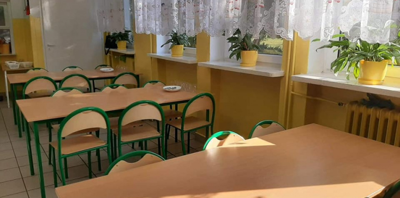 Odnowiona stołówka w SOSW