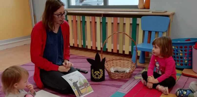 Dzień Górnika w przedszkolu "Kacperek"