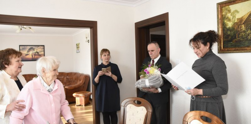 100. urodziny mieszkanki gminy Kąkolewnica