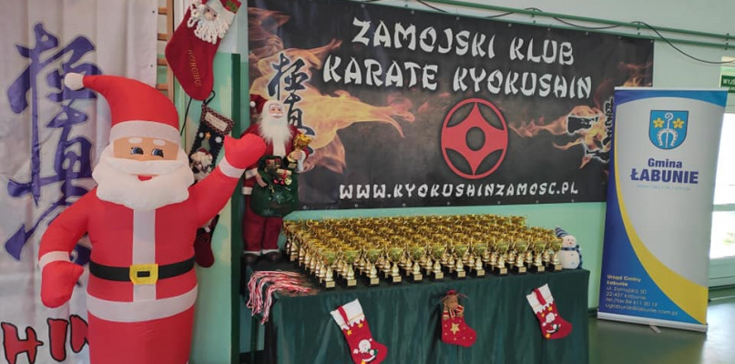 Karatecy z powiatu radzyńskiego na turnieju w Łabuńkach