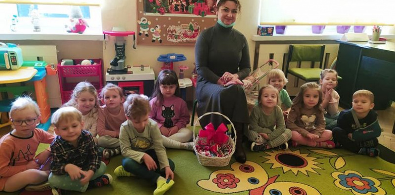 Mikołajki i wizyta pani wójt w przedszkolu w Kąkolewnicy