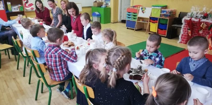 Spotkanie wigilijne w SP w Turowie