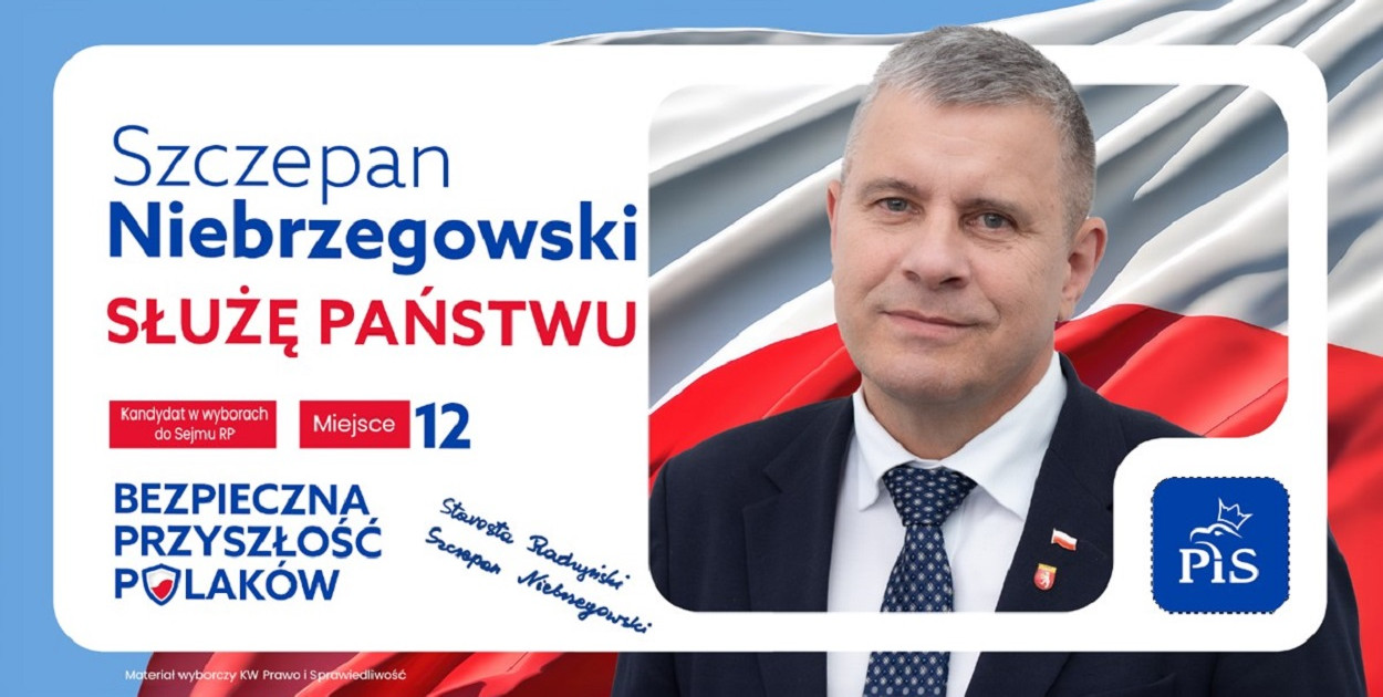 Szczepan Niebrzegowski - kandydat do Sejmu RP