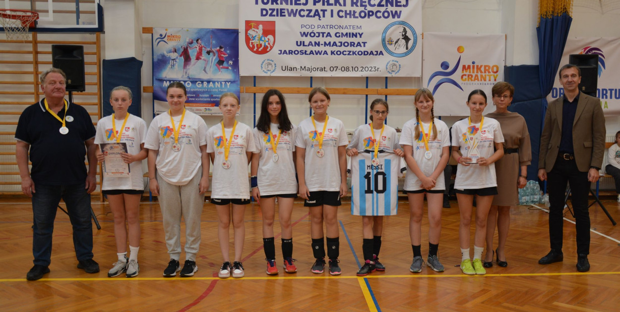 Turniej Piłki Ręcznej Dziewcząt i Chłopców w Ulanie-Majoracie