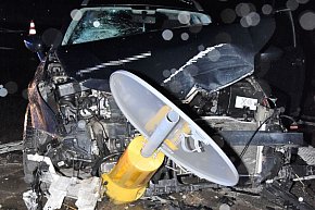 Wypadek na drodze krajowej w Radzyniu-12359