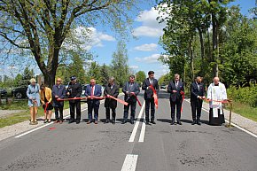 Otwarcie wyremontowanej drogi w Żeliźnie-12368