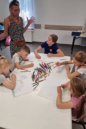 Zajęcia w GCK w Komarówce w I połowie lipca-12594