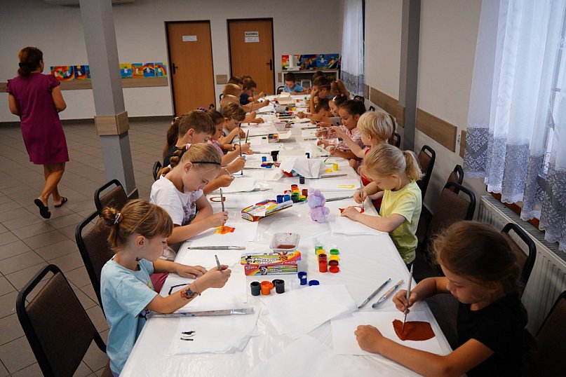 Zajęcia w GCK w Komarówce w II połowie lipca