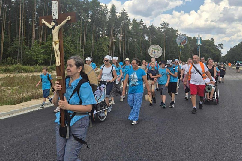 Piesza pielgrzymka na Jasną Górę - dzień pierwszy