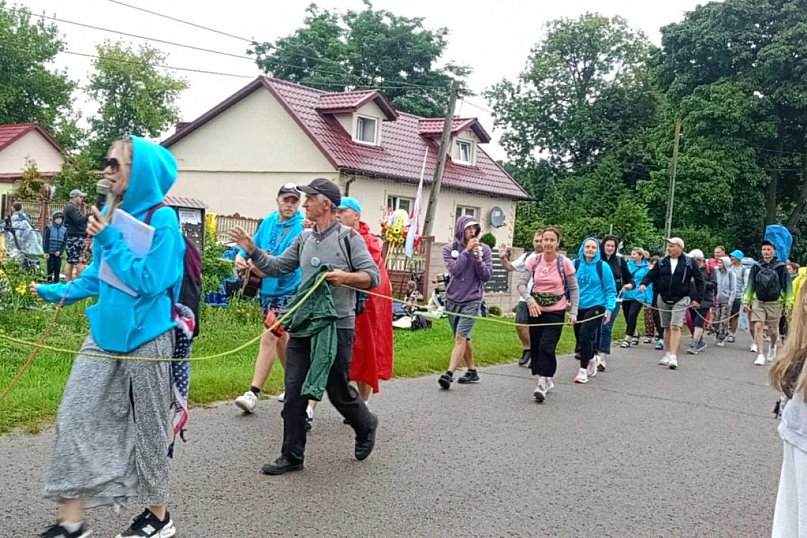 Piesza pielgrzymka na Jasną Górę - 7 VIII