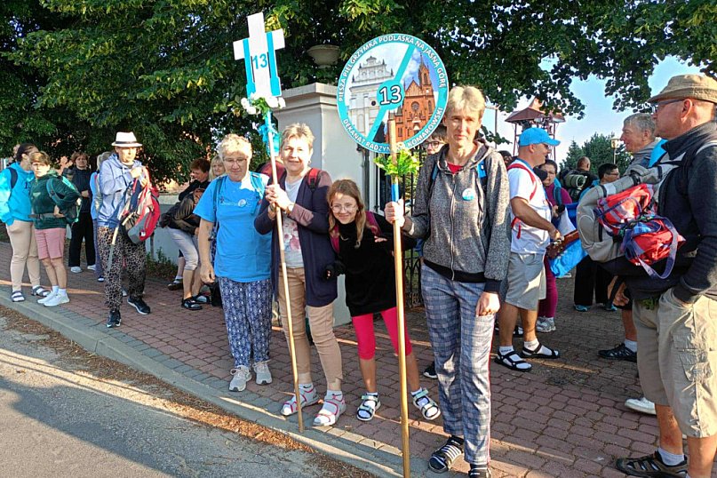 Piesza pielgrzymka na Jasną Górę - 8 VIII