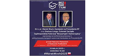 Kandydat na prezydenta Marek Woch w Radzyniu - zapowiedź-244108