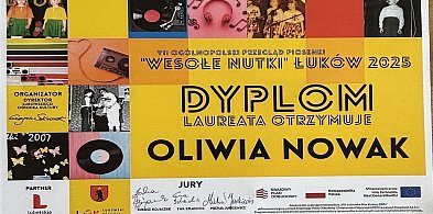Oliwia Nowak laureatką konkursu muzycznego-244155