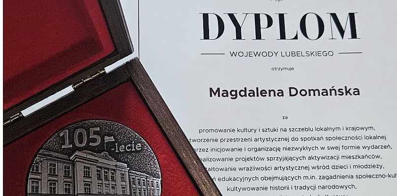 Magdalena Domańska uhonorowana - 244494